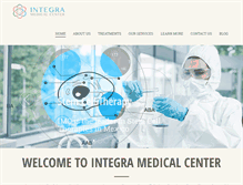 Tablet Screenshot of integramedicalcenter.com